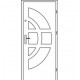 Vnútorné vchodové dvere Centurion Bazalt B1/P