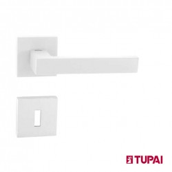Kľučka TUPAI SQUARE - HR 2275Q, Povrch: WS - Biela mat (152)