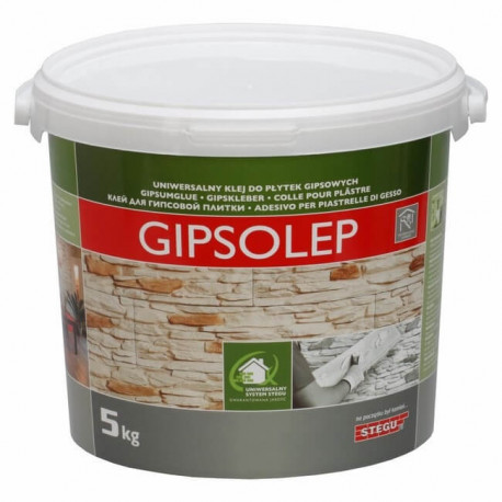 STEGU GIPSOLEP 5kg - lepidlo na sádrové obklady