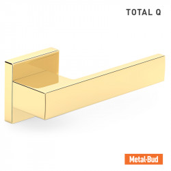 Kľučka TOTAL Q Premium, mosadz PVD, Metal Bud 